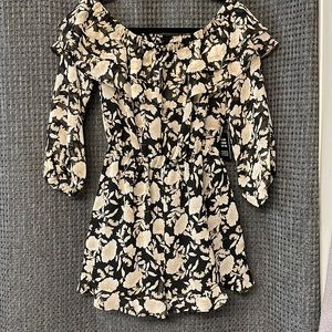 Express off the shoulder romper XS